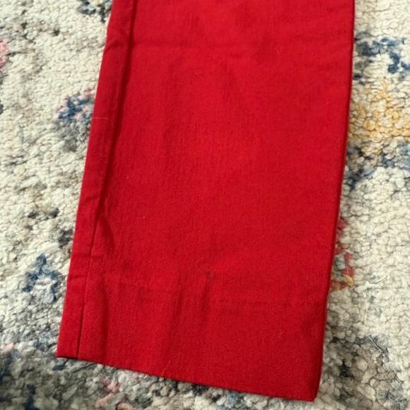 Red Work Pants - Picture 2 of 6